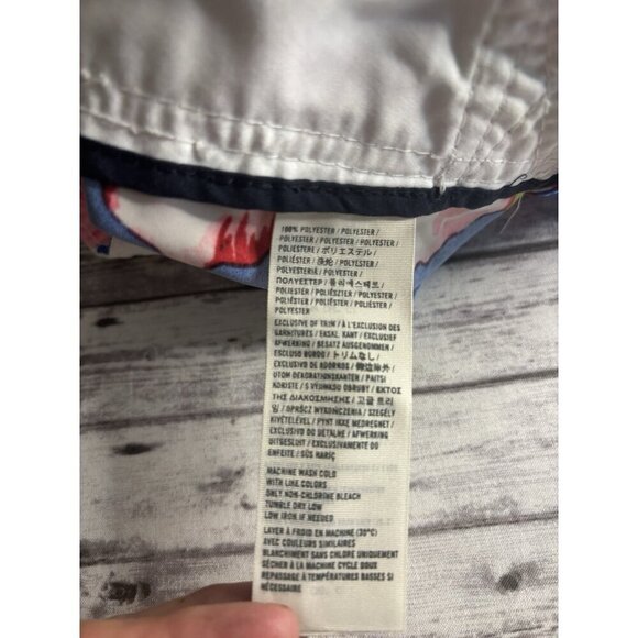 Abercrombie & Fitch Hibiscus Floral Print Mens Board Shorts Size Med Tropical - Picture 7 of 10